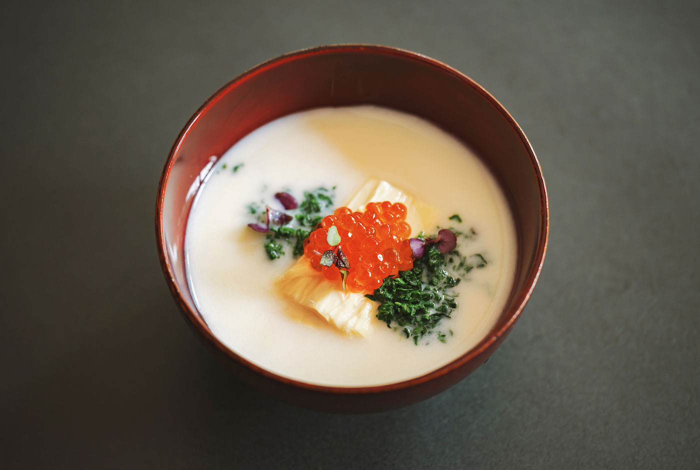 とちぎ湯波、新いくら 春菊