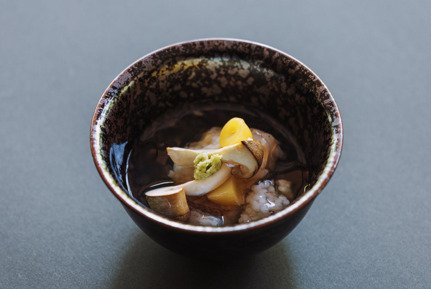 Steamed tilefish and chestnut with starchy sauce