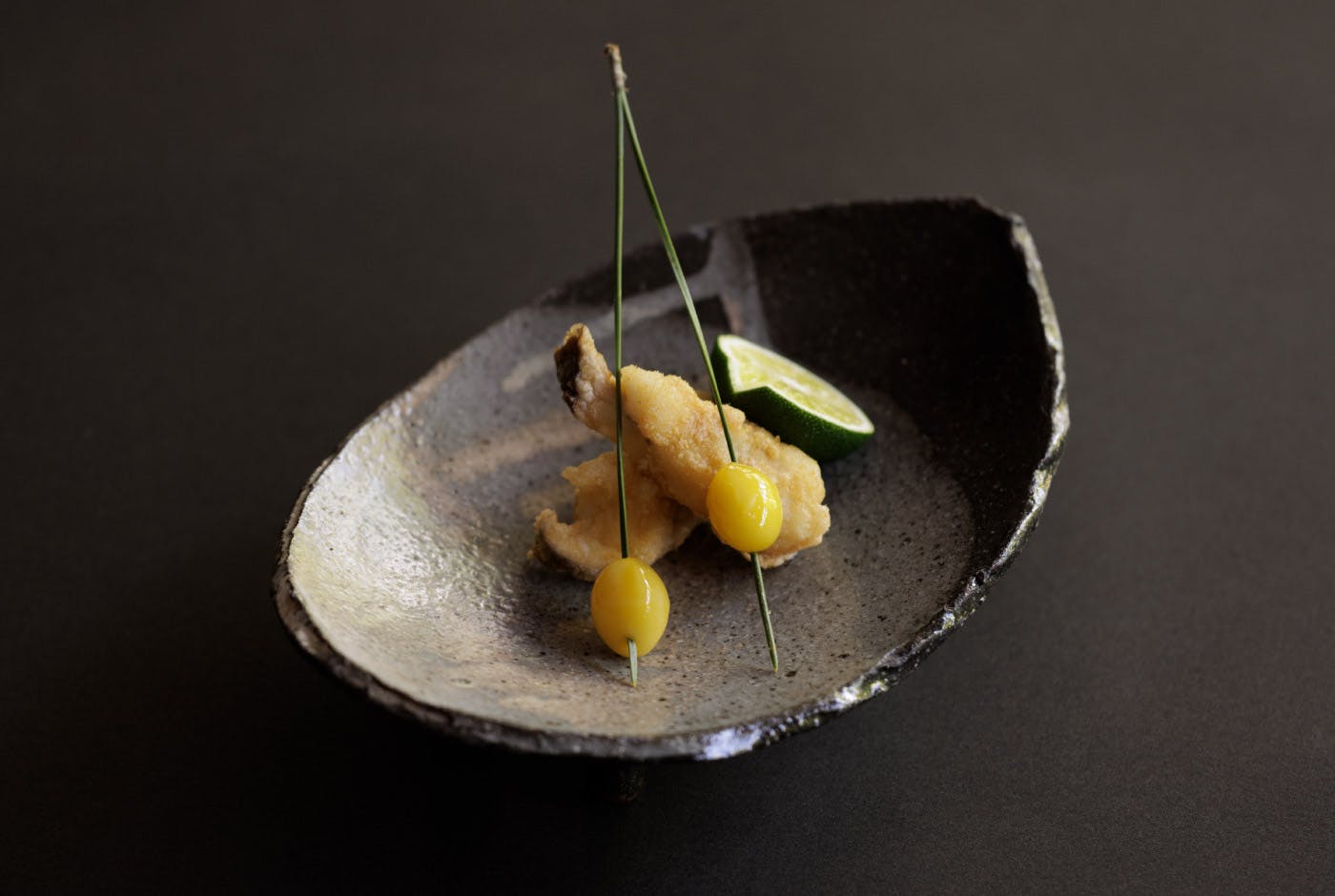 鱧松茸　すだち