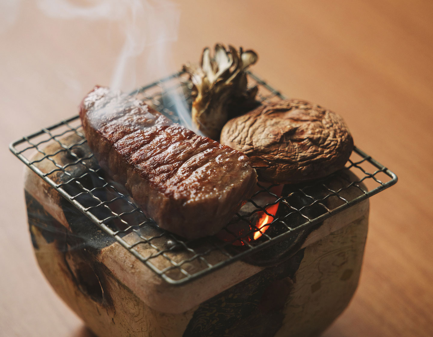 鉄板膳所かなや 季節の料理として