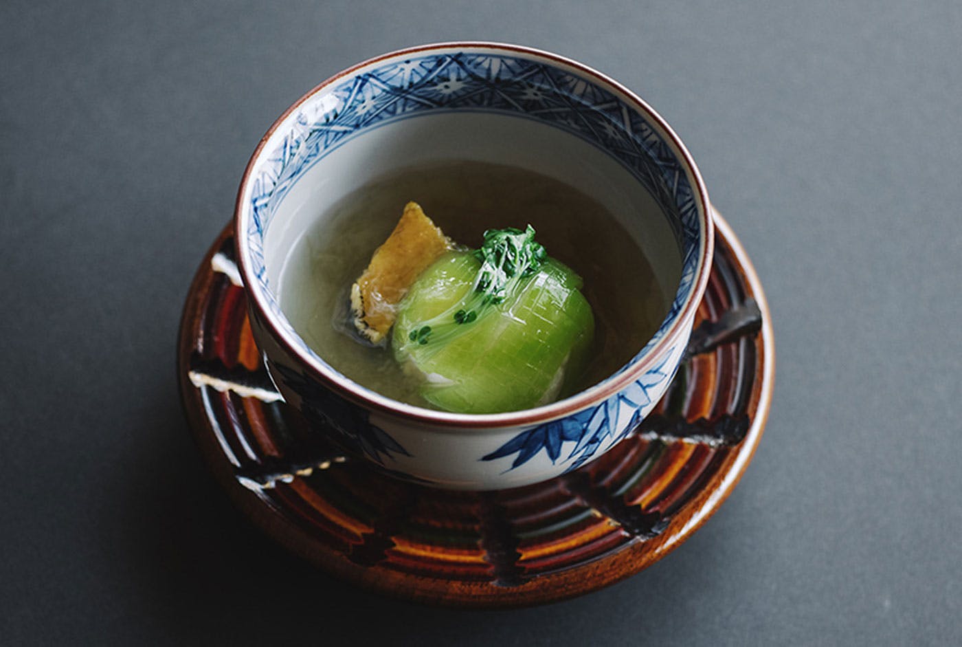 冬瓜蒸し 生姜餡