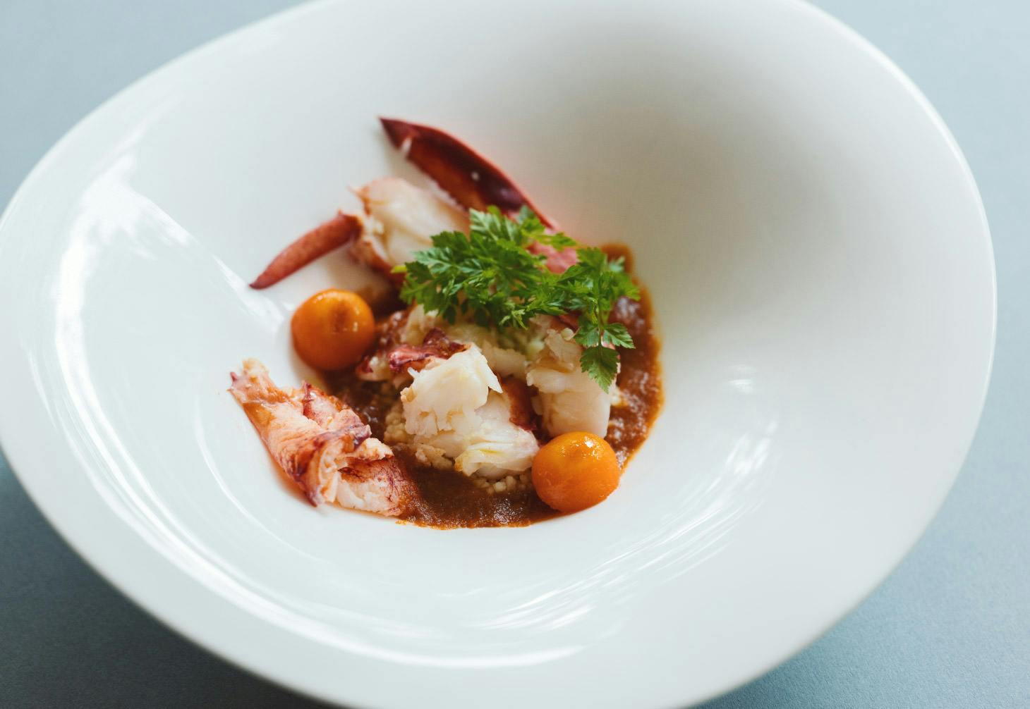 戻り鰹のたたき　香り高いごま油と白醤油