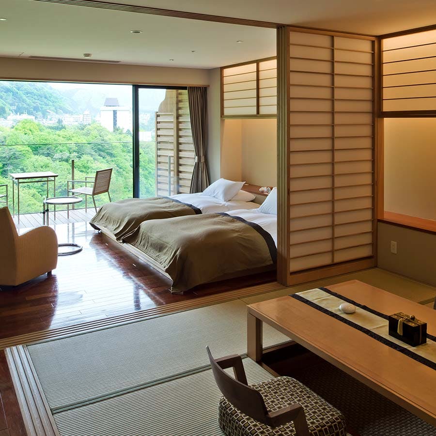 CLUB FLOOR JAPANESE-WESTERN SUITE (WITH VIEW FROM BATH)