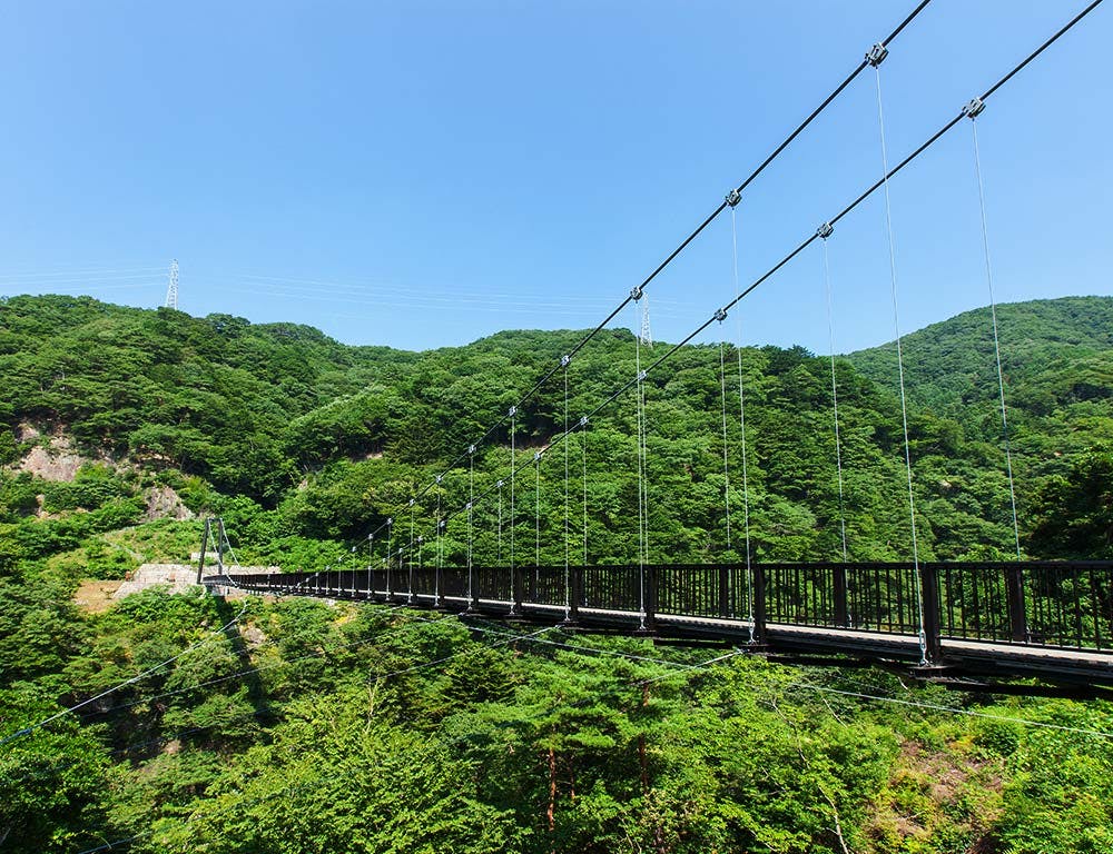 鬼怒楯岩大吊橋