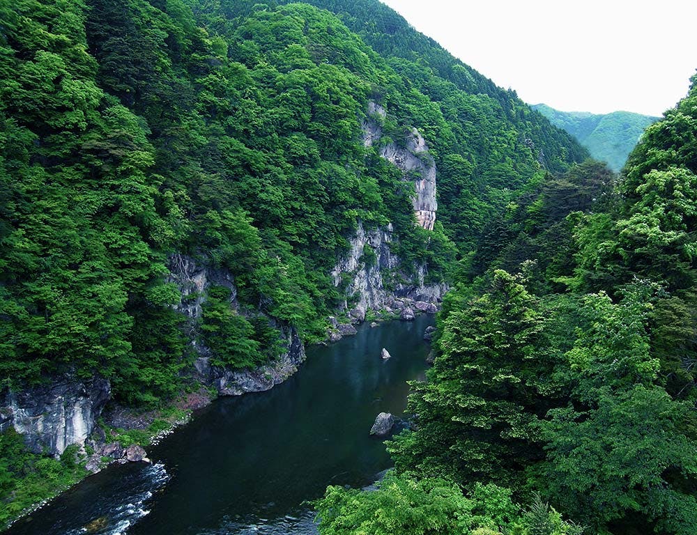 鬼怒楯岩大吊橋