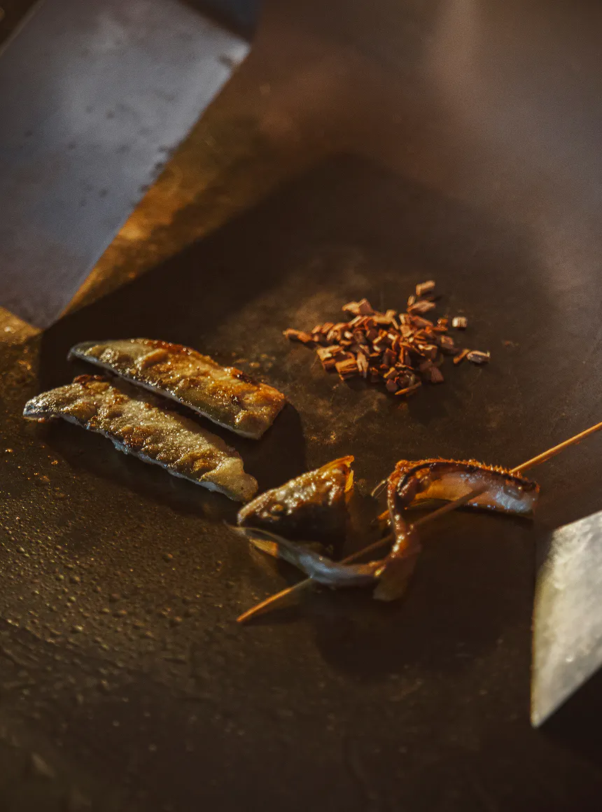 鉄板膳所かなや 季節の料理